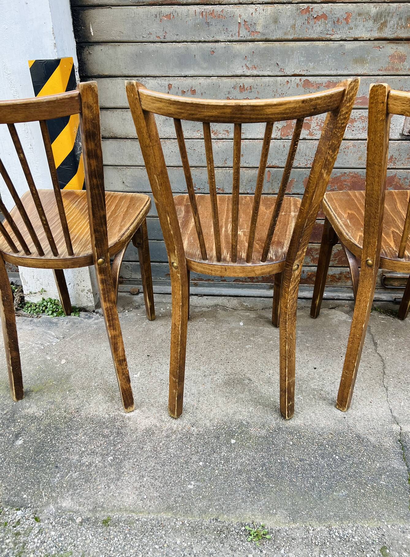 (Lot) 5 Baumann chairs model 83