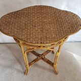 High rattan table