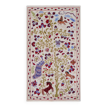 Tapis turc vintage noué à la main