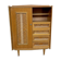 🌿 Armoire vintage bois & cannage – Style scandinave ✨