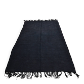 Tapis Blue Marine, Kilim Vintage en Laine 156x244 Cm