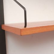 1960s wall unit in teak, Poul Cadovius