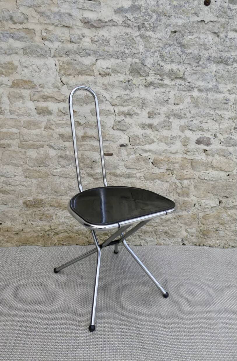 Folding chair by Niels Gammelgaard for Ikea, around 1980.