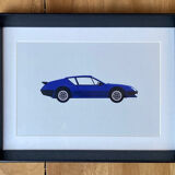 Deco design frame - alpine a310
