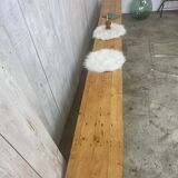 Large farmhouse bench