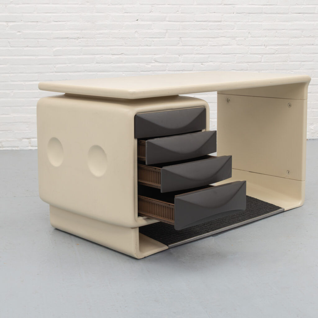 Jet Desk by Ernest Igl for Wilhelm Werndl 1970s