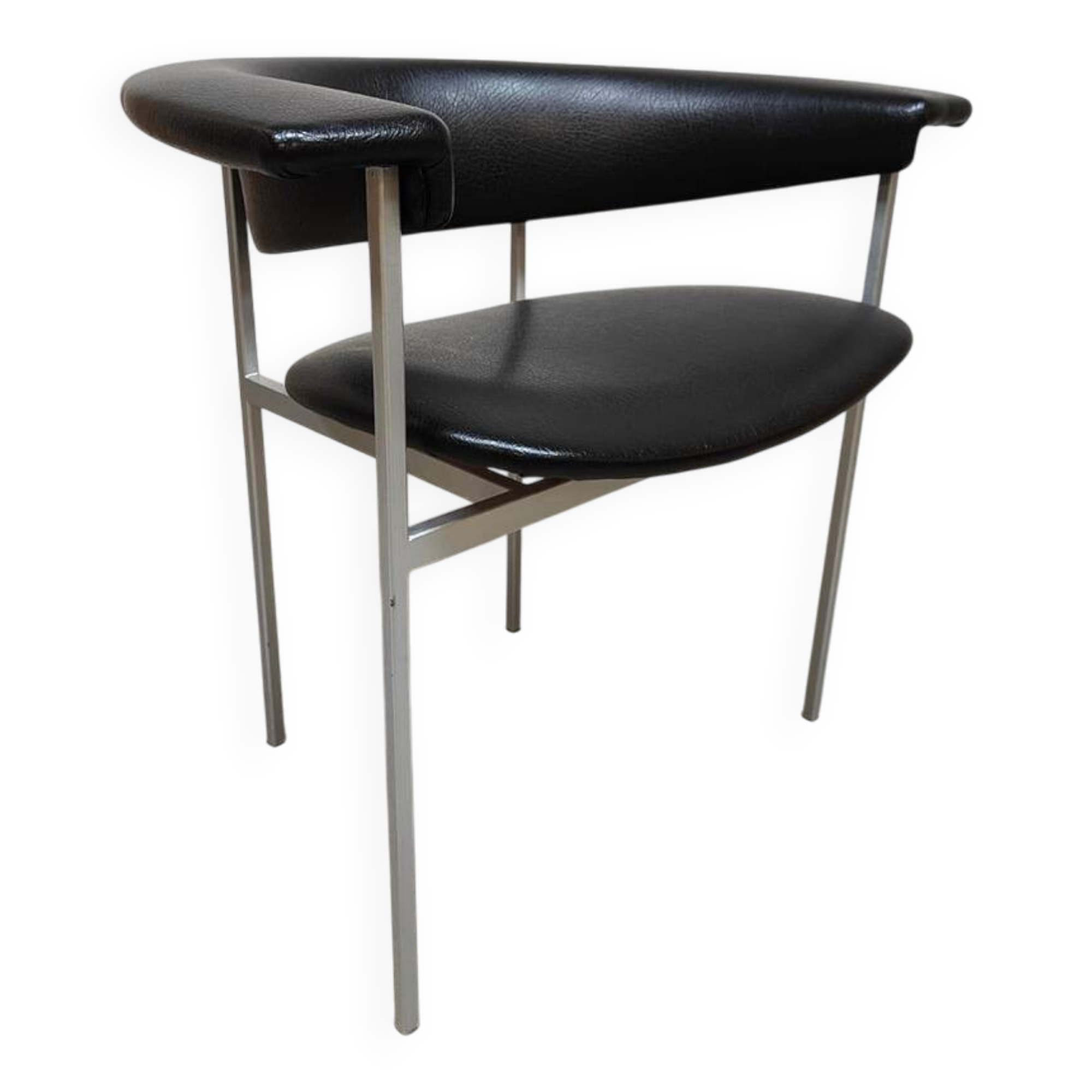 Dutch vintage dining chair Rudolf Wolf Gaasbeek & Van Tiel