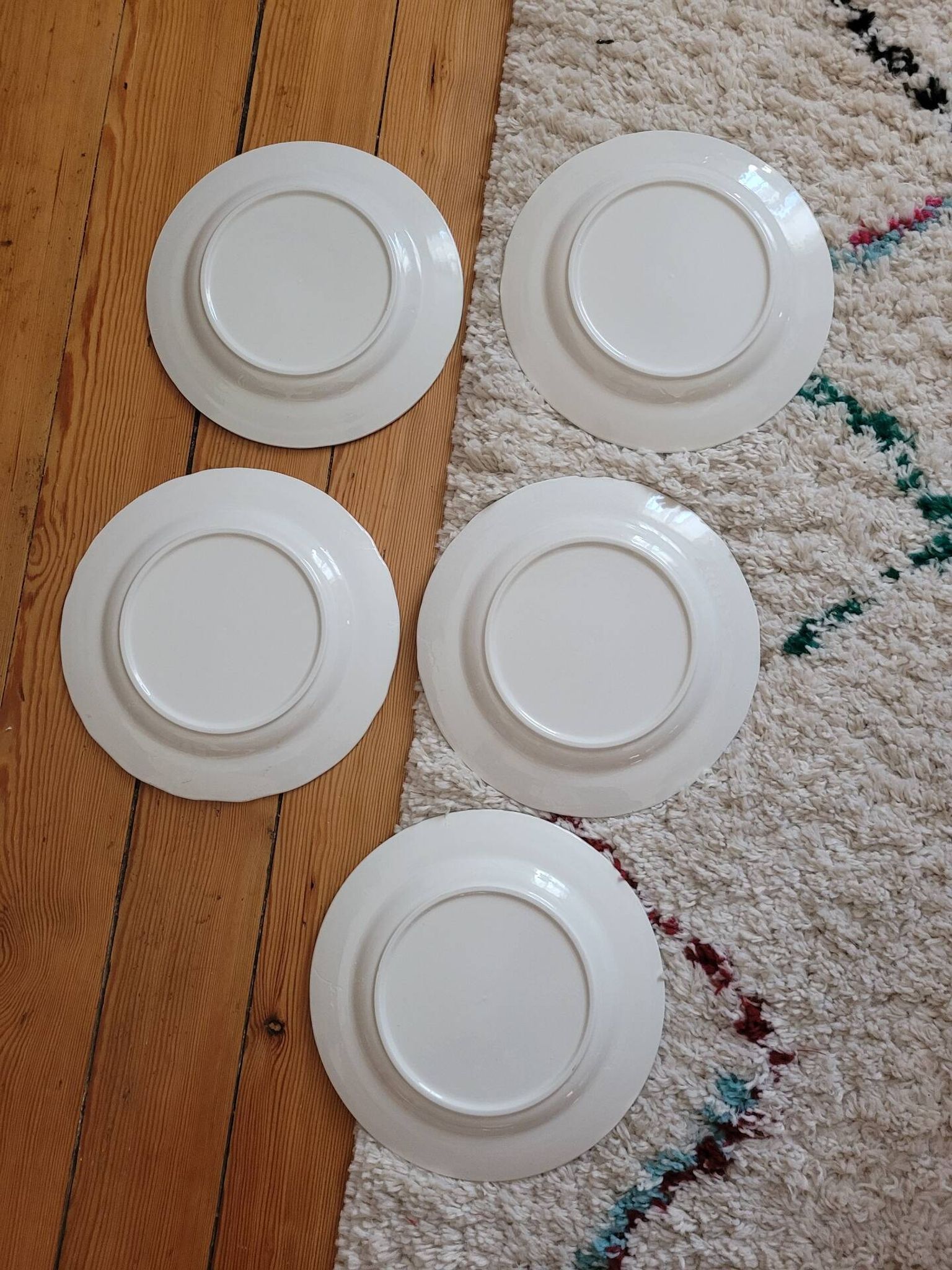 Set of 5 dessert plates Kesteloot
