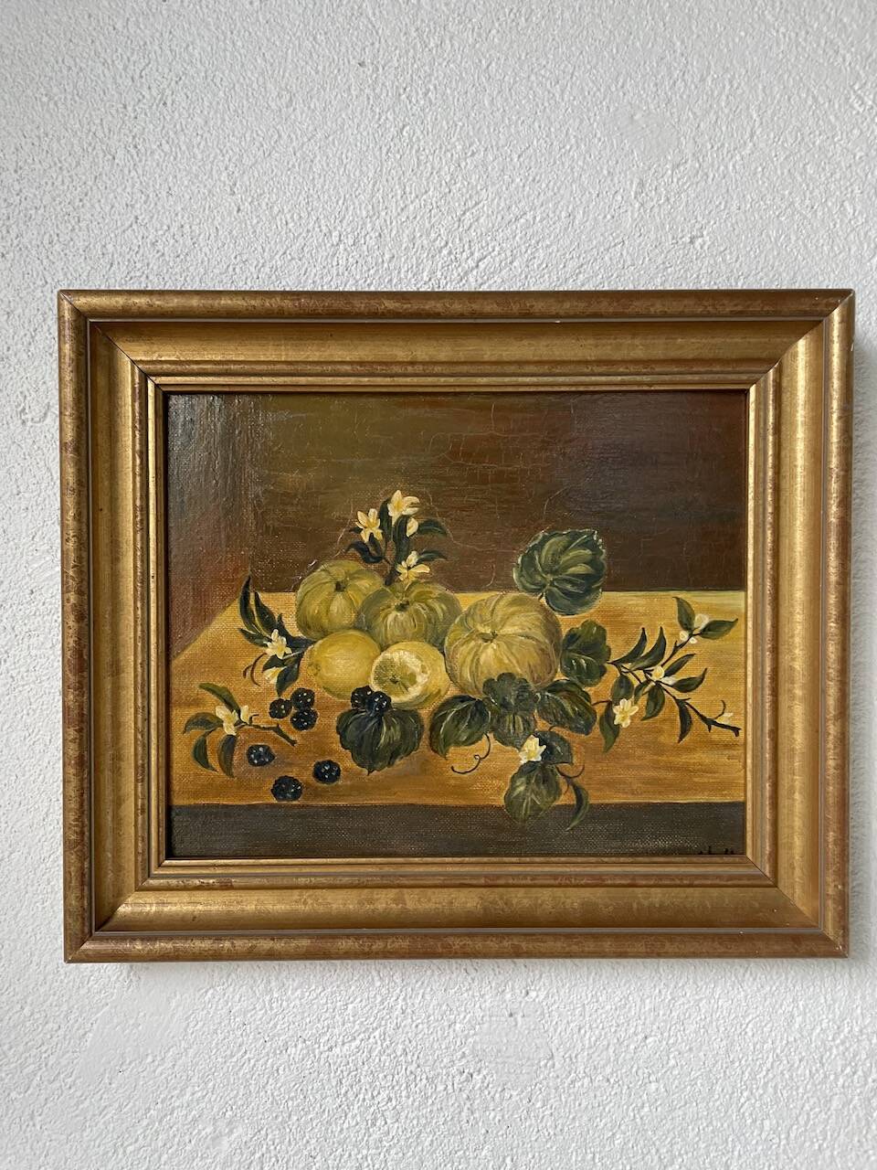 Still life oil painting