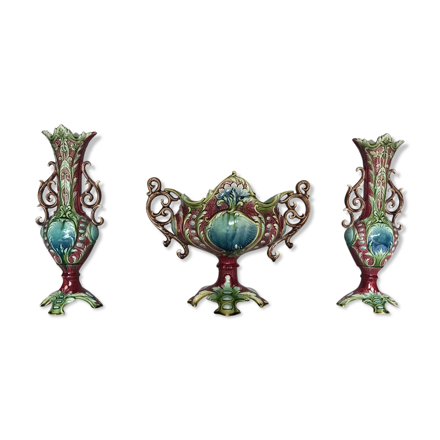 Vases " barbotine"