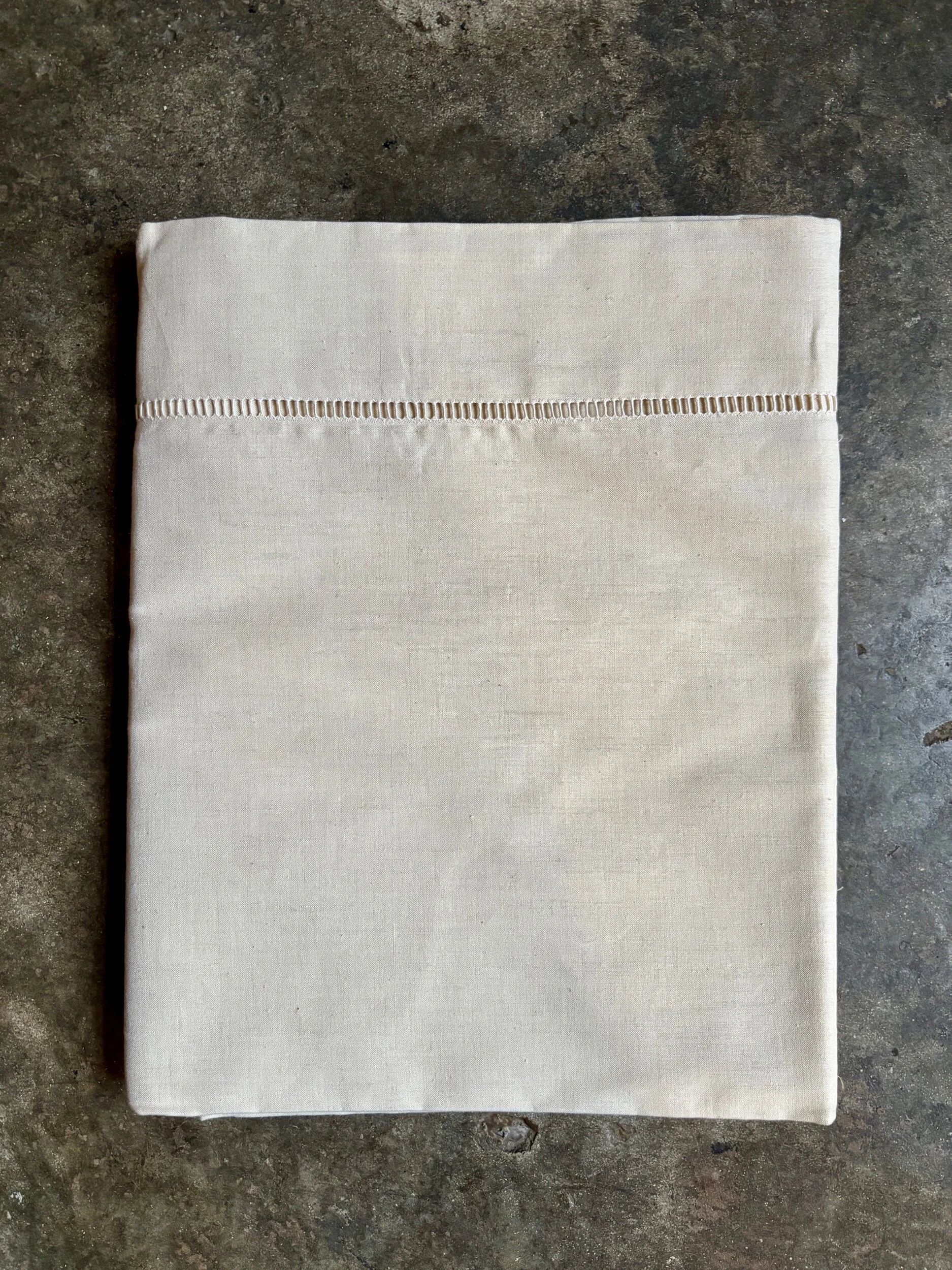 Descamps linen linen sheet with Venice print, numbers 1 and 2 ☐ 220 x 310 cm