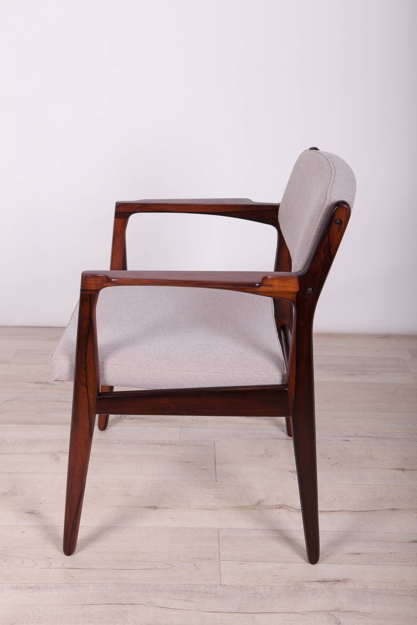Rosewood Armchairs by Erik Buch for Ørum Møbelfabrik, 1960s, Set of 4