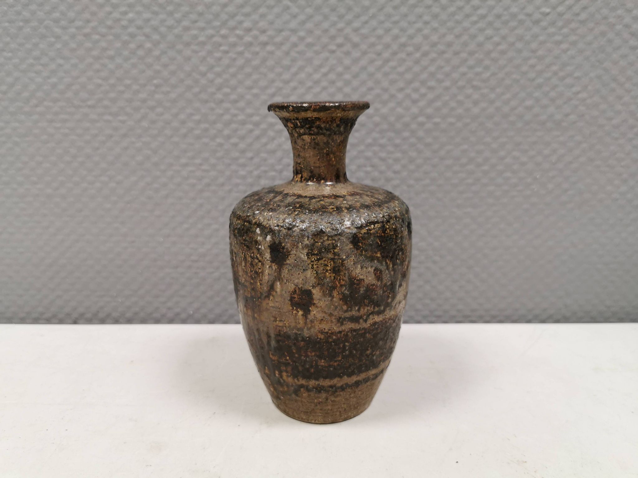 Unique vase from Søholm Denmark 1970s.