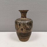 Unique vase from Søholm Denmark 1970s.