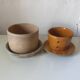 Vintage Biot Terracotta Butter Cooler: French Farmhouse Glazed Ceramic
