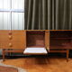 Clear teak sideboard from the 70s