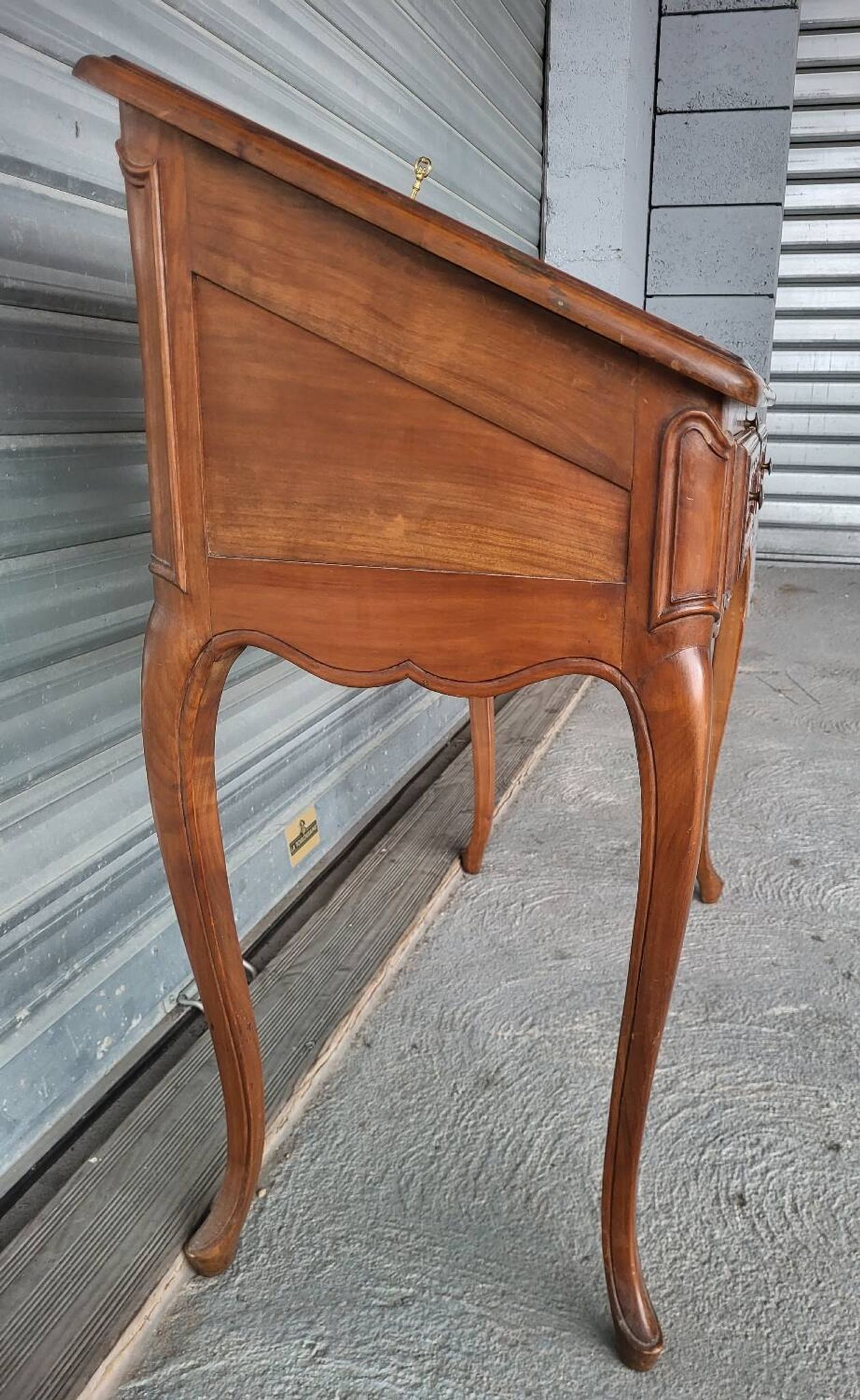 Sloping desk, writing table in Louis XV style
