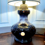 Openwork ceramic floor lamp 1970