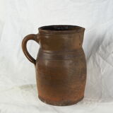 Pitcher in glazed earth - XIXth