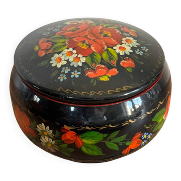 Boîte bonbonnière fleurs