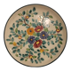 Round dish Cérard Monaco floral decoration