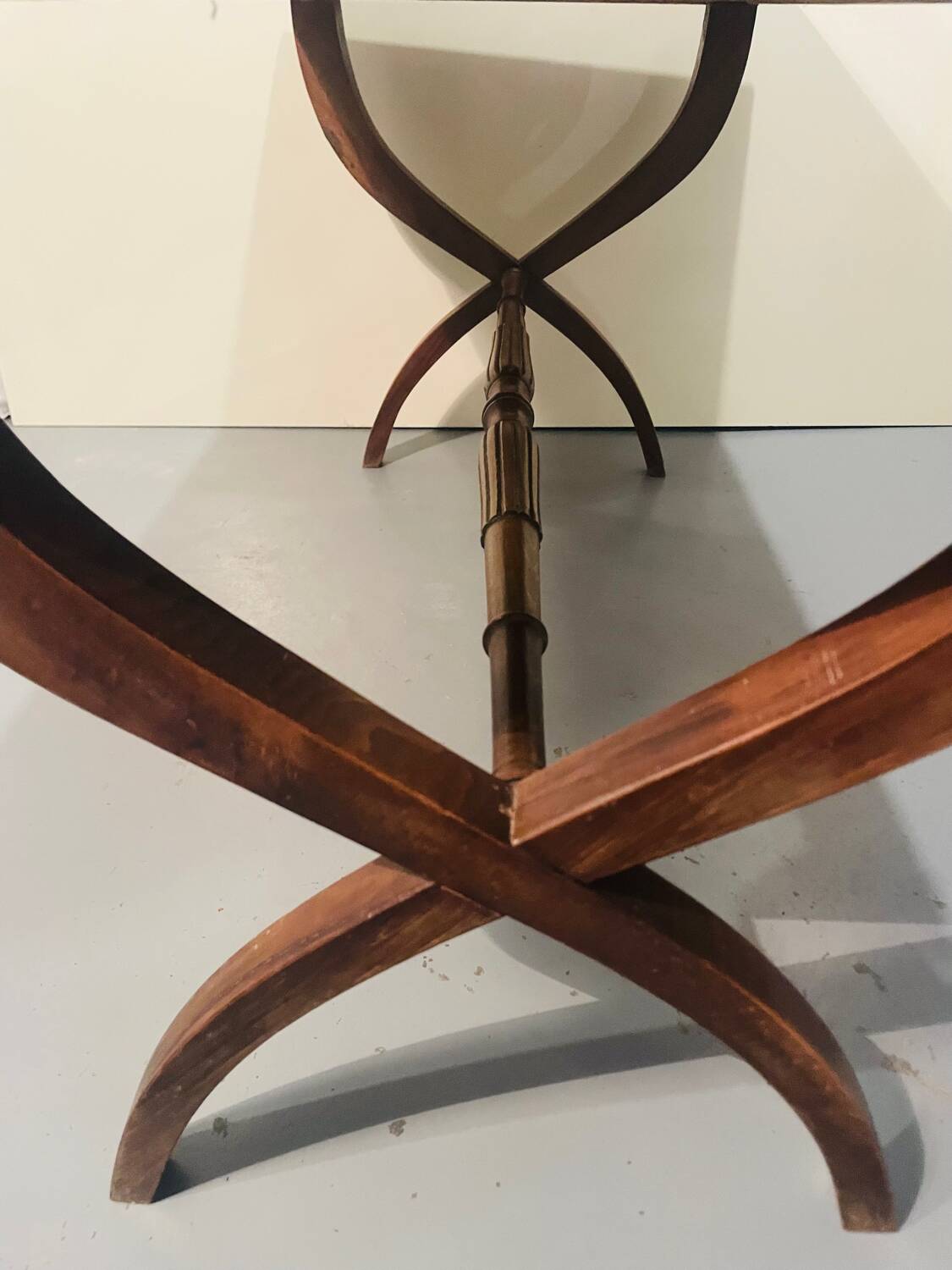 Neoclassical French Marquetry Coffee Table