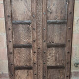 Old wooden door