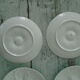 6 plates with white presentation oysters Pillivuyt France
