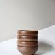 Set of sandstone bowls