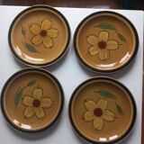 4 'designers collection' dessert plates