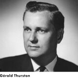 Minimalist lamp by G. Thurston for Lightolier USA 1960s