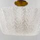 Barovier & Toso. Large ceiling lamp/chandelier by Barovier & Toso, Murano glass, Italy, 1960s, rare example.