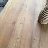 1950s walnut bistro farmhouse table