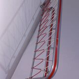 Wall coat rack aluminum 1970