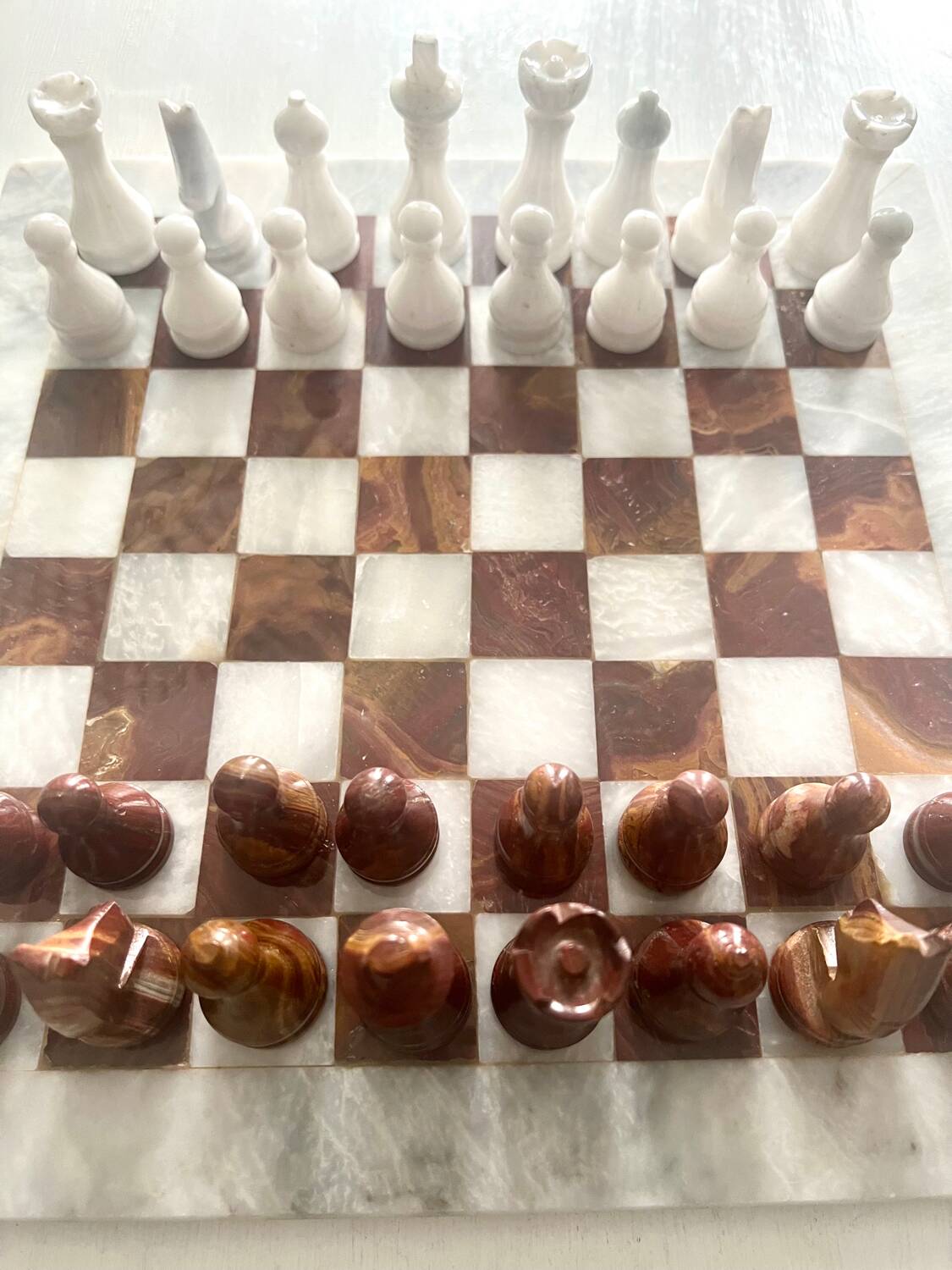 Marble chessboard
