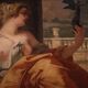 Painting signed Pompeo Massani, Allegory of Victory