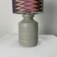 1960s Italian Bitossi style ceramic table lamp