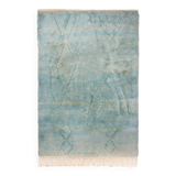 Berber rug mrirt turquoise blue 270 x 171 cm