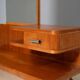 Functionalist hall stand with mirror, Czechoslovakia, 1930s