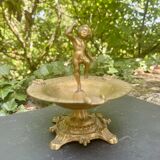 Vide poche en laiton chérubin