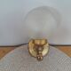 Opaline bubble glass wall lamp