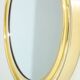 Round brass mirror by Sergio Mazza for Artemide 1960s