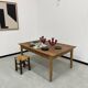 Pine farmhouse table 160 x 110 cm