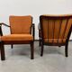 Paire de fauteuils Thonet Mundus