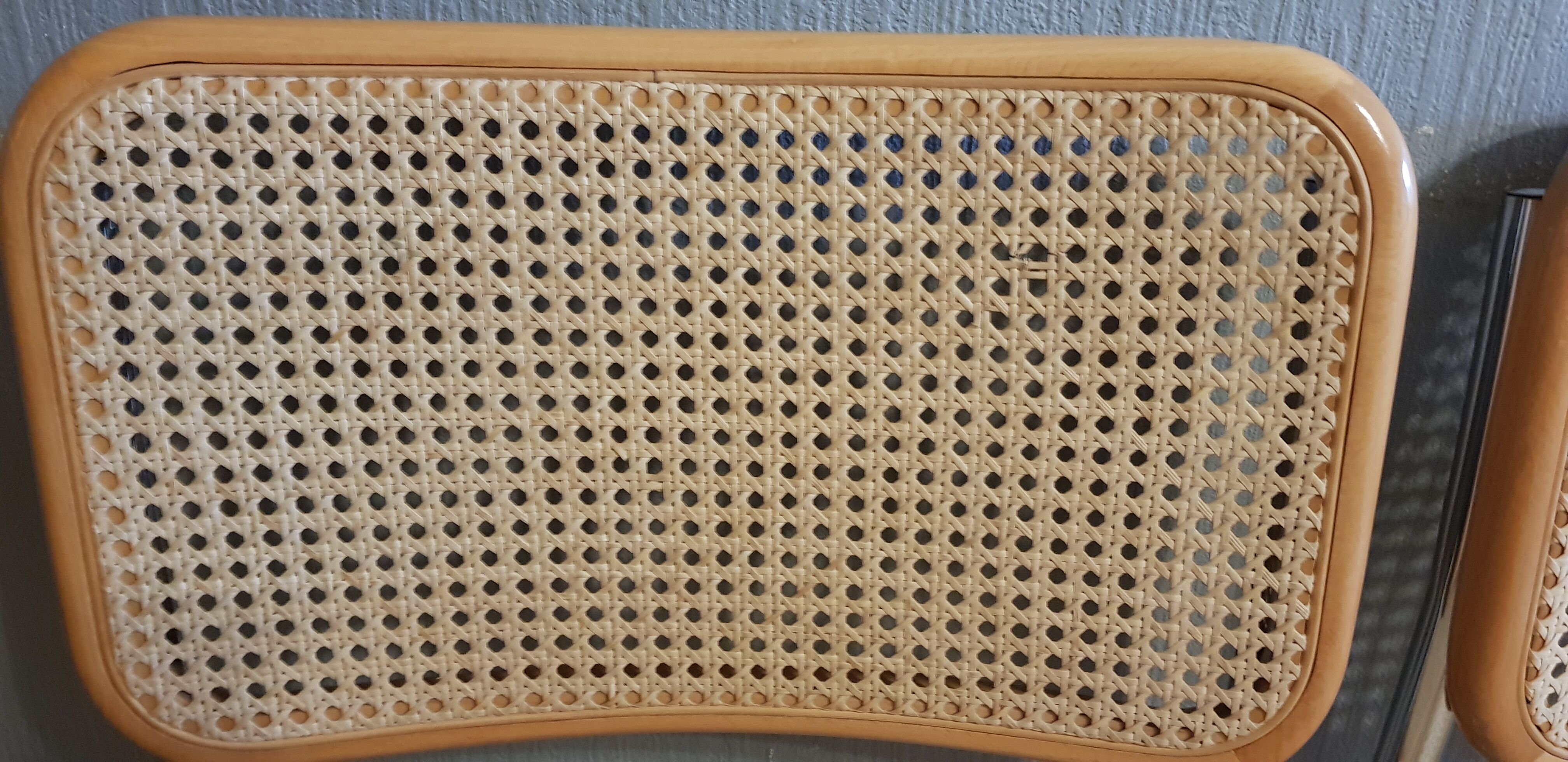 Pair of chairs Marcel Breuer B32 model cesca