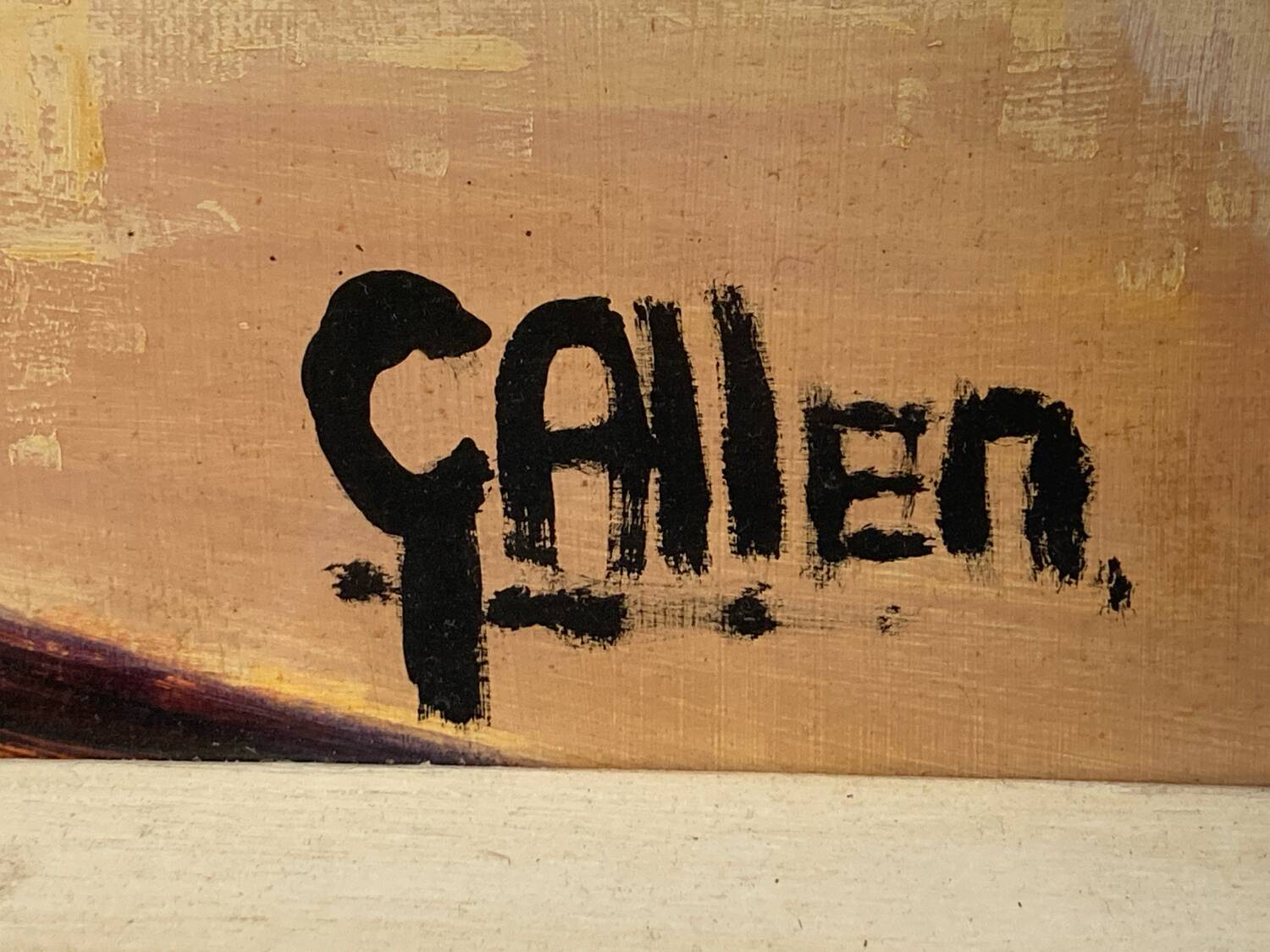 Painting boats from the 1960s