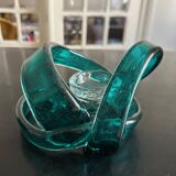 glass ribbon candle holder