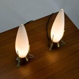 Ensemble de deux lampes de table Rockets du milieu du siècle, années 1960