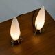 Set of Two Mid-Century Table Lamps Rockets, 1960s