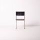 Marcel Breuer Bauhaus Tecta B40 dining chair in nickel plated bent steel an